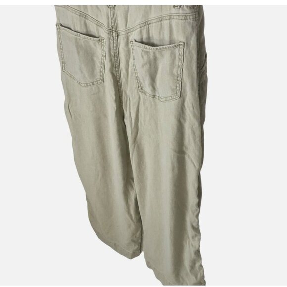 Joe's Jeans Jumpsuit Lexi Linen-Blend Wide-Leg - Picture 8 of 8